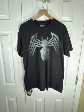 Marvel Spider-Man Graphic T-Shirt Black XL
